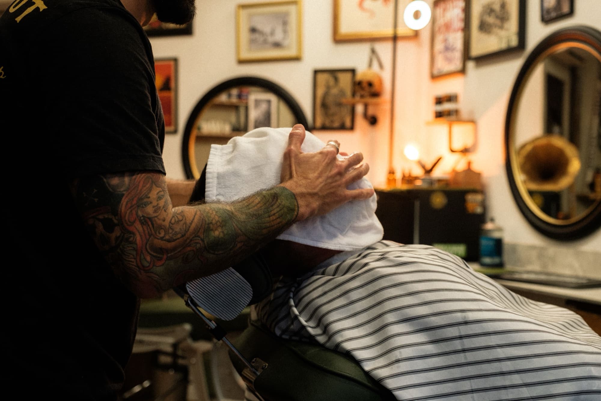 Straight Razor Beard